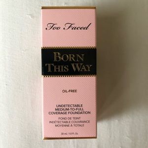 Too Faced Almond foundation